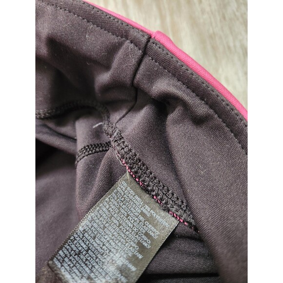 North Face Flash Dry Compression Capri Leggings Black Pink Cancer Awareness XL - Picture 5 of 12